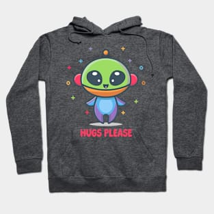 Cosmic Cuddler - The Affection-Seeking Alien Hoodie